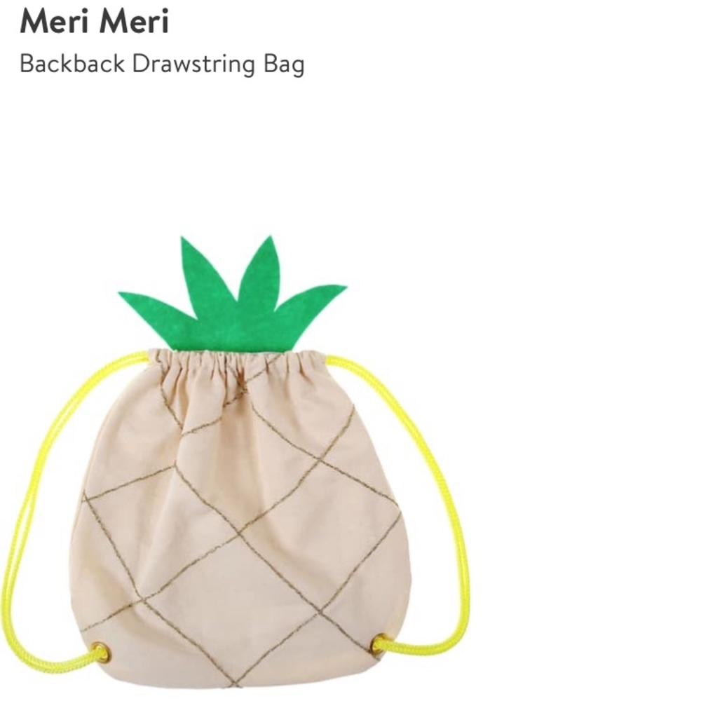 Nordstrom Meri Meri Pineapple Backpack